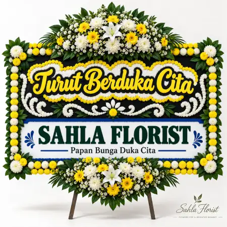 Papan Bunga Duka Maluku Utara